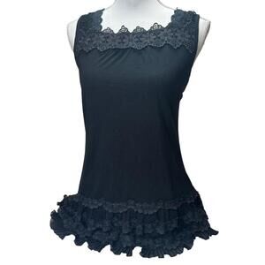 Women's Black Vests-tanks-cami